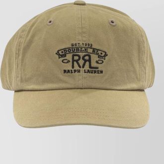 Ralph Lauren baseball hats curved brim eyelet ventilation