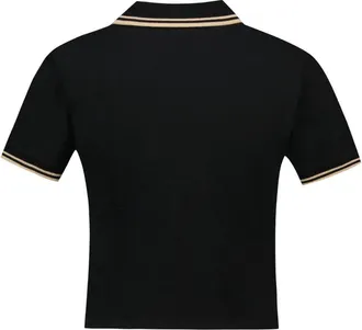 Vivienne Westwood Womens Mini Classic Polo - Vivienne Westwood Cotton Black Ready-To-Wear T-Shirts