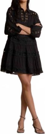 Elan Womens Quarter Sleeve Dress In Black