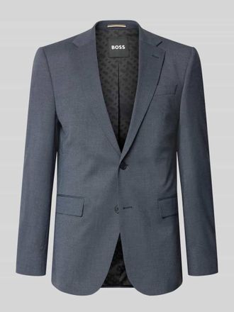 HUGO BOSS Regular Fit Sakko mit Schurwoll-Anteil Modell Jasper in Blau, Gr&ouml;&szlig;e 102