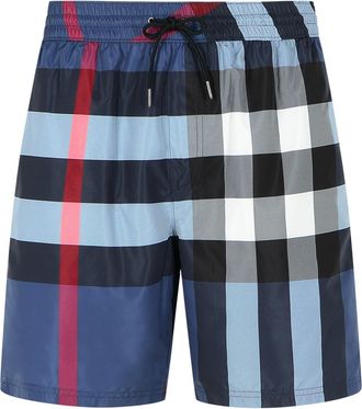 Burberry Ba&ntilde;ador Burberry de poli&eacute;ster azul