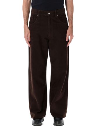Sunflower Superwide Cotton Corduroy Five-Pocket Wide-Leg Pants