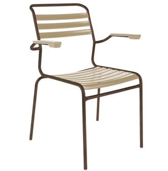 Schubiger M&ouml;bel L&auml;ttli-Stuhl S&auml;ntis mit Armlehnen