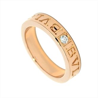 Bulgari Pink Gold Pink Gold (18K) Band Ring (Pre-Owned)