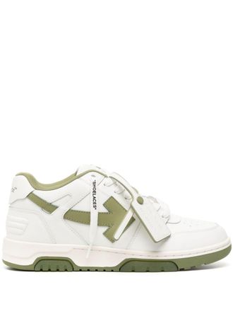 Off-white Out Of Office OOO leather sneakers - men - Fabric/Rubber/Calf Leather/Fabric - 43