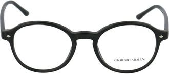 Giorgio Armani Heren, Accessoires, Zwart, Maat: 49 MM