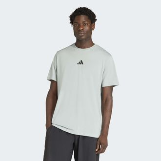adidas T-Shirt ADIDAS PERFORMANCE CLIMACOOL TRAINING IDENTITY GRAPHIC, Herren, Gr. XXL, wonder sage, Obermaterial: 65% Polyester, 35% Baumwolle, Shirts T-Shi
