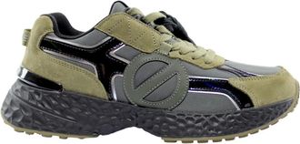 No Name Grey Army Black - Heren - Sneakers - Veelkleurig - 43 EU - Schoenen