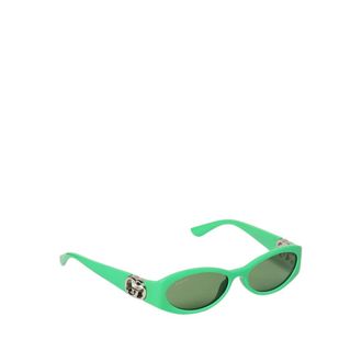 Gucci Oval Sunglasses with Logo Detail