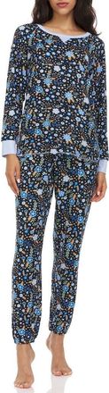 Flora Nikrooz Marian Pajamas in Black at Nordstrom Rack, Size X-Small
