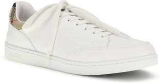 Burberry Mens Low-Top Sneakers P. White-Sand Ip Chk White/sand
