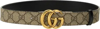 Gucci Reversible Belt Gg Marmont-Donna