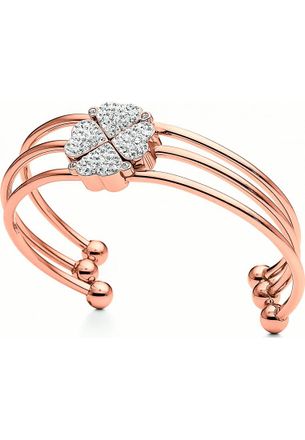 Folli Follie Womens 3B0T041RC Ladies Bracelet - Rose Gold - One Size