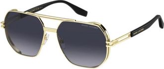 Marc Jacobs Stijlvolle Zonnebril - Heren - Zonnebrillen - Geel - 60 MM - Accessoires