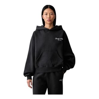Sporty & Rich Dames, Sweatshirts & Hoodies, Zwart, Maat: L