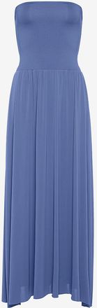 Eres Langes tr&auml;gerloses Kleid aus Peau Douce Oda