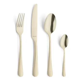 Amefa Cubertería 24 piezas Revestimiento acero Champán