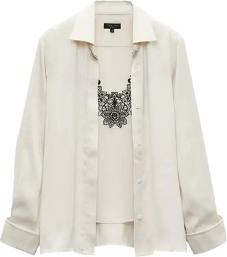 Rag & Bone Camicia Venus Popover - Bianco