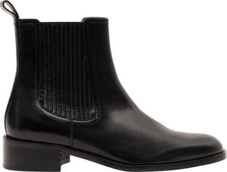 Parall&egrave;le Gil Chelsea Boot - Dames - Chelseaboots - Zwart - 41 EU - Leer - Schoenen