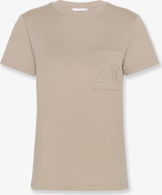 Max Mara T-shirt Papaia in cotone con Monogramma - MAX MARA - gender_Woman
