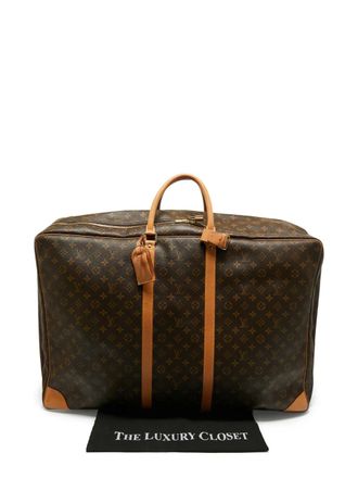 Louis Vuitton 2000 70 Sirius Monogram coated-canvas briefcase - Brown