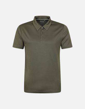 Mountain Warehouse Mens Mountain Warehouse Mens Endurance IsoCool Polo Shirt - Green - Size: 40