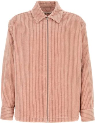 Jil Sander Pink Corduroy Shirt