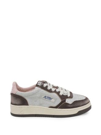 Autry Brown Color Block Sneakers