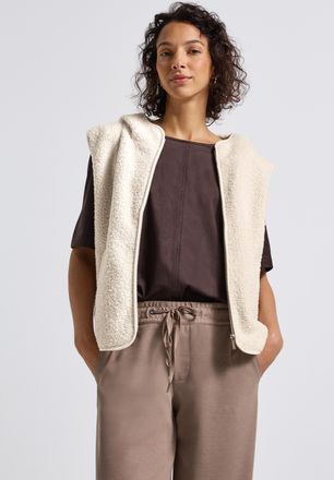 Street One Kurzweste mit Kapuze