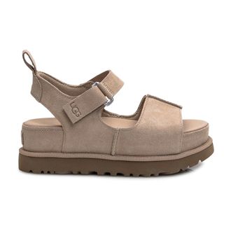 UGG Flat Sandals, female, Beige, Size: 11 US Goldenstar Hi