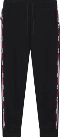 GCDS Logo Tape Joggers - Dames - Sweatpants - Zwart - M - Katoen - Broeken