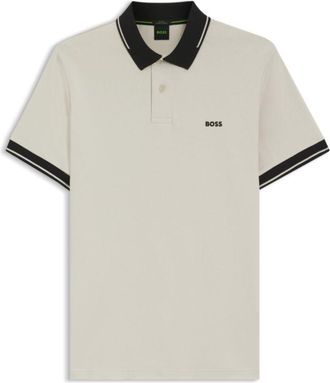 BOSS Slim-fit cotton polo shirt