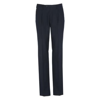 Incotex Kostuumbroek - Heren - Nette broeken - Blauw - L - Katoen - Broeken