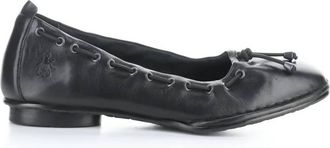 FLY London Womens Bapi 264 Ballet Flat In Black