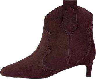 L37 Stijlvolle Windstijl - Dames - Cowboylaarzen - Rood - 35 EU - Schoenen