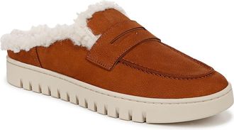 Vionic Uptown Faux Shearling Mule in Brandy at Nordstrom Rack, Size 6.5