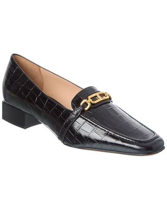 Tom Ford Croc-Embossed Leather Loafer