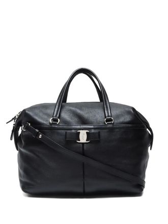 Ferragamo 2000-2020 Vara two-way tote bag - Black