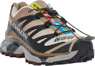 Salomon Unisex Sneakers Xt 4 Og Brown Tech Fabric Synthetic Trainers
