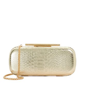 Dune London BODY Structured Chain Strap Clutch Bag One Size