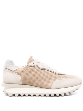 【関税&送料込】Eleventy Sneakers White Eleventy low-top Leather Sneakers | Neutrals | FARFETCH