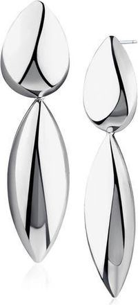 Jardin Elongated Drop Earrings in Silver at Nordstrom Rack