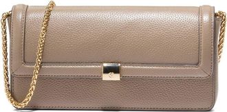 Cole Haan Daniella Leather Wallet on a Chain in Irish Coffee at Nordstrom