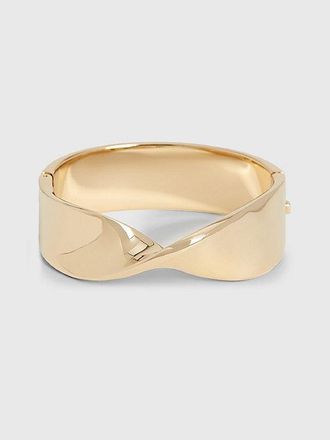Calvin Klein Pulsera Trenzada Con Bisagra