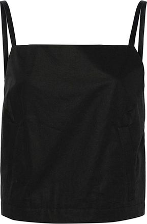 Sportmax Stijlvolle TOP voor modeliefhebbers - Dames - Tops zonder mouwen - Zwart - 2XS - Tops