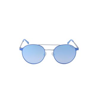 Guess Unisex Blue Round Sunglasses GU3023-2