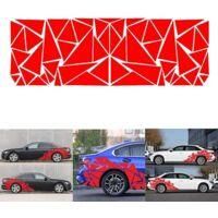 OEM Gr&aacute;fico Triangular Autoportante Universal Brillante Rojo Sti-crezuo