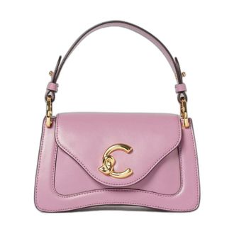 Coccinelle C-Me Mini - Dames - Tassen - Paars - Maat: ONE Size Leer