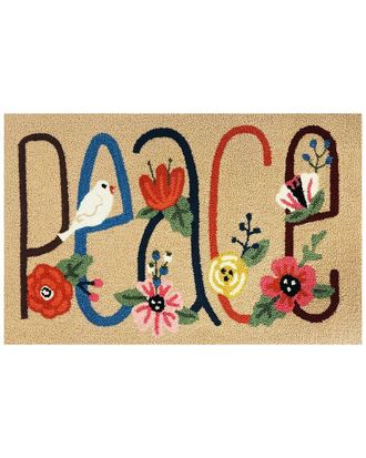 The Rug Market Peace 30X48in Doormat