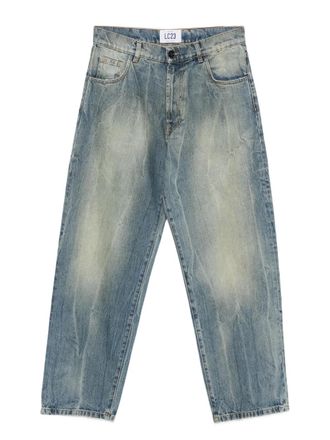 Lc23 distressed jeans - men - Cotton - 52 - Blue